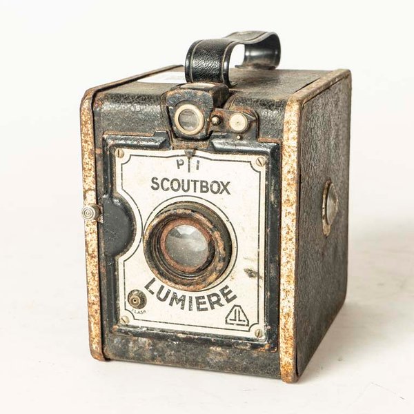 Cámara Fotográfica Antigua Lumiere "Scoutbox"