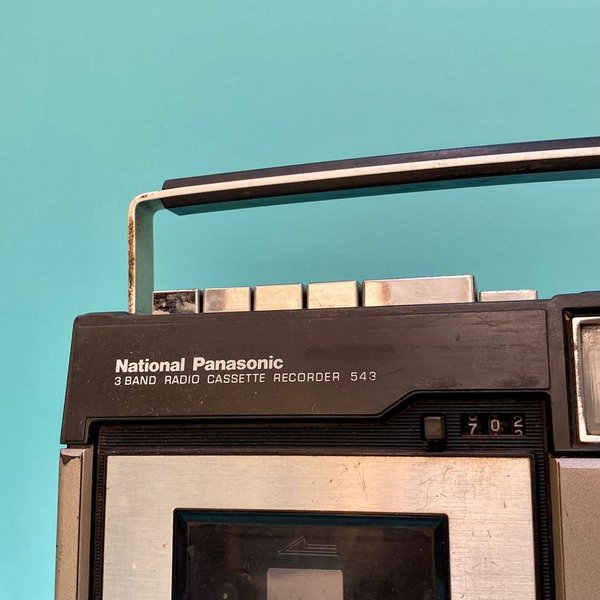Radio Cassette Nacional Panasonic Modelo 543 de los Años 70 - imagen 4
