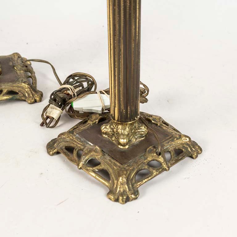 Lámparas de bronce con diseño antiguo - imagen 2