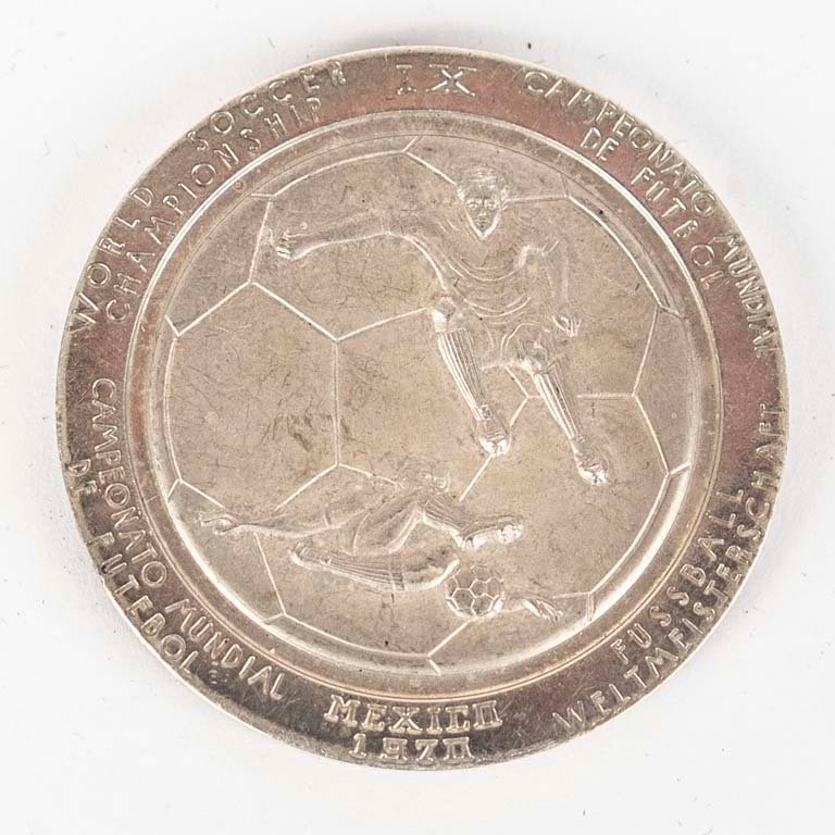 Lote anterior: Medalla de plata conmemorativa Copa Mundial de fútbol México 70'