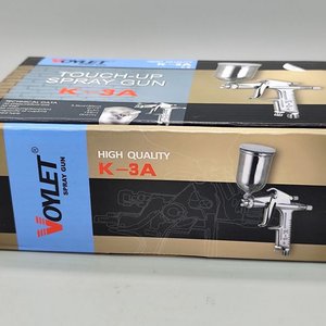 Pistola de Pintar Aerográfica Voylet K-3A con Tacho de Aluminio - imagen 4