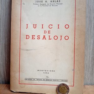 Lote siguiente: Libro Juicio de Desalojo - Proceso Penal Montevideo 1952
