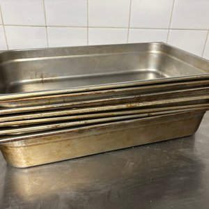 Siete Cubetas Gastronómicas de Acero Inoxidable - imagen 2