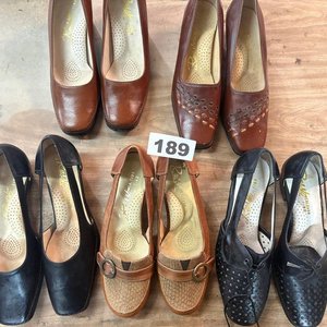 Lote siguiente: Lote de 5 Pares de Zapatos de Cuero para Mujer - Talle 36