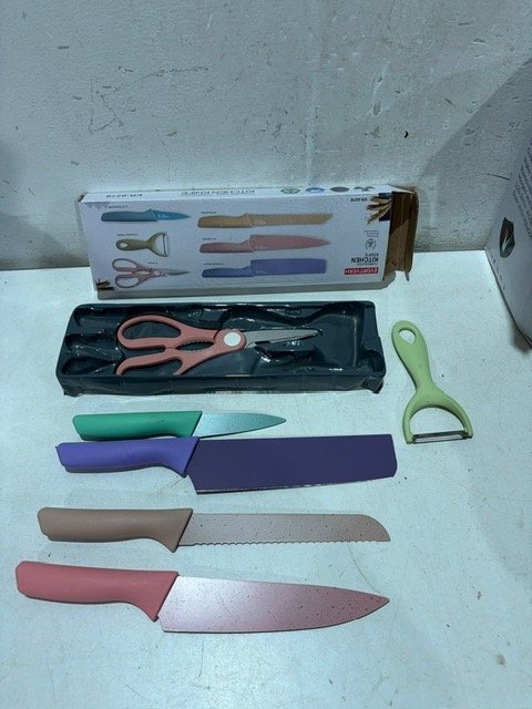 Set de Cuchillos de Cocina Sin Uso