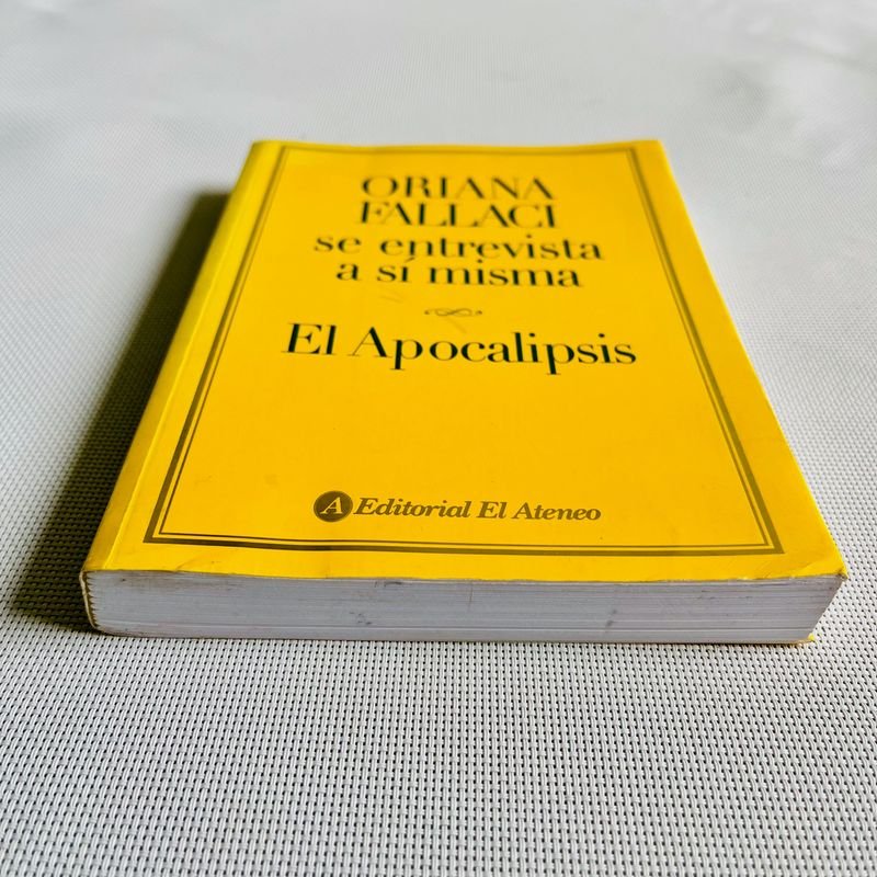 El Apocalipsis: Oriana Fallaci se entrevista a sí misma