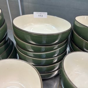 Set de 19 Platos Hondos y 8 Bowls Verdes - imagen 2