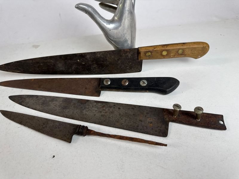 Cuchillas de Acero Carbono y Cuchillo de Campo - imagen 4