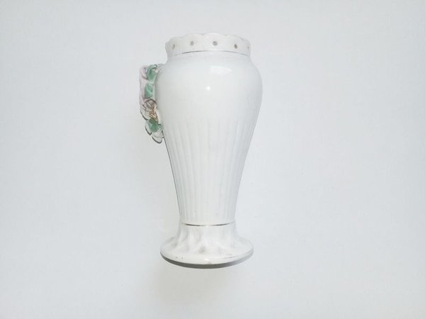 Vaso de porcelana decorativo floral - imagen 3