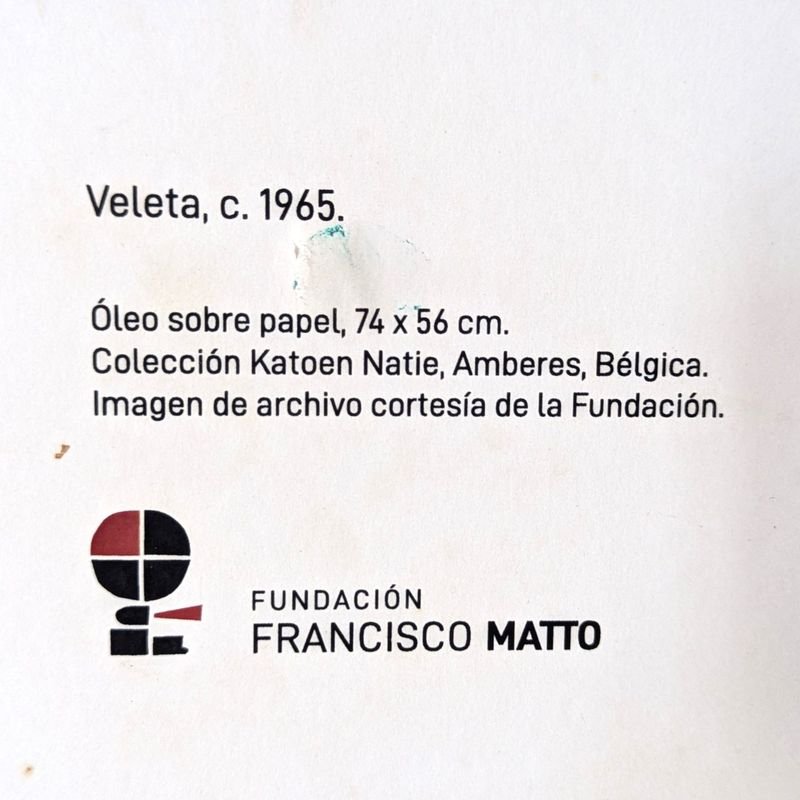 Reproducción de obra de Francisco Matto: "Veleta, c. 1965" - imagen 3
