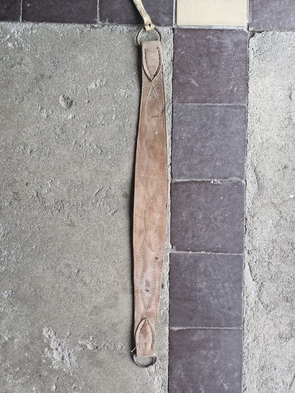 Encimera de Cincha de Cuero para Caballo