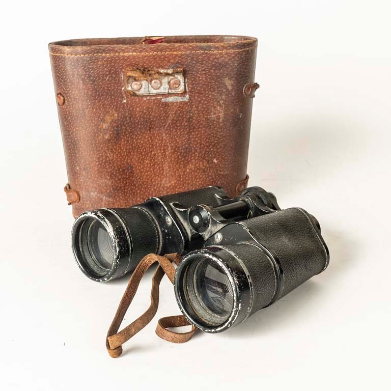 Binoculares Omega 7x50 con Estuche de Cuero