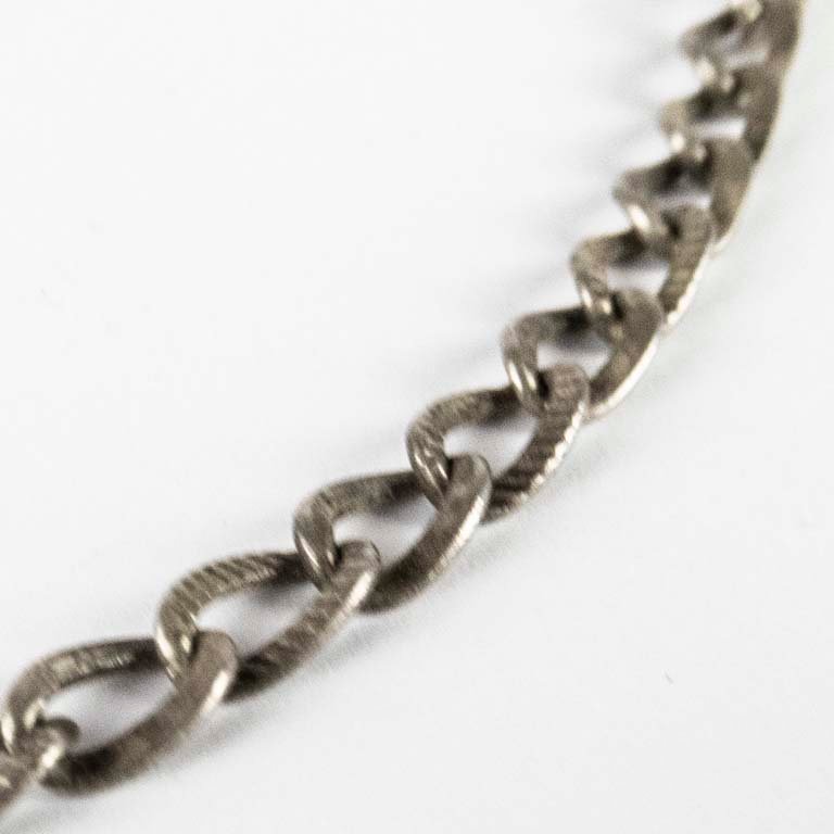 Cadena de plata larga y delgada - imagen 2
