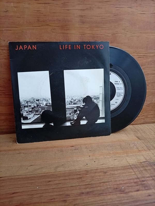 Disco Simple "Life in Tokyo" de Japan (1982) - Edición Inglesa