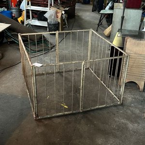 Corral de Hierro PLEGABLE( Para pintar) Niños o animailitos - imagen 8