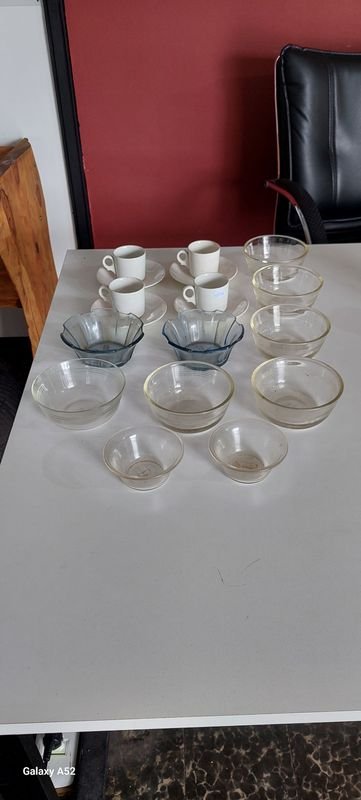 Tazas y compoteras de porcelana y cerámica - imagen 3
