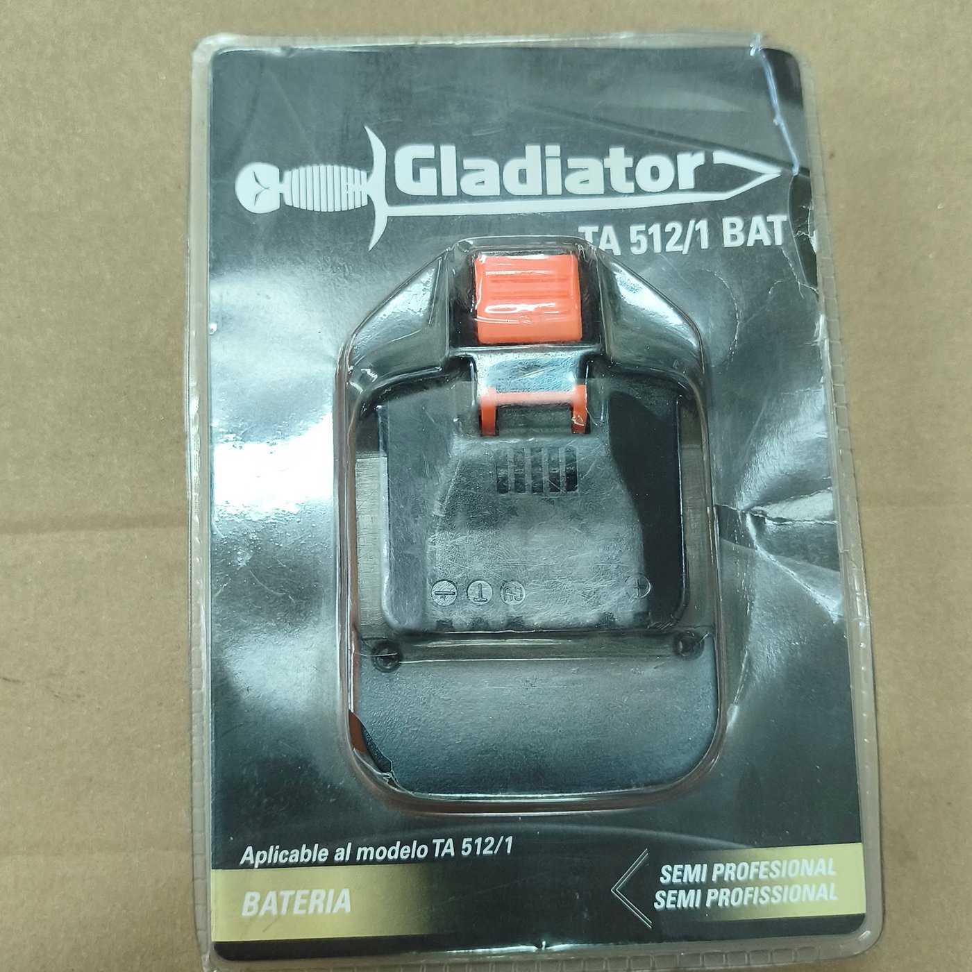 Batería Recargable Gladiator TA 512/1 para Herramientas