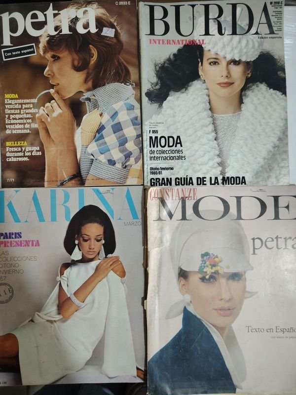 Revistas Vintage de Moda de Paris - Alta costura y tendencia ideal para coleccionistas