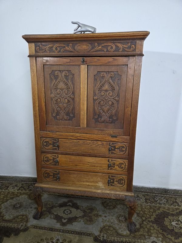 Aparador en roble estilo Reina Ana. - Muebles antiguos de alta calidad - imagen 3