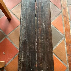 Bancos Rústicos de Madera para Mesa - imagen 2
