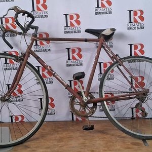 Bicicleta de Carreras Clásica Color Borgoña - imagen 2