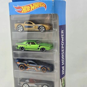 Pack 6 Hot Wheels "HW Horsepower" Colección Autos de Juguete - imagen 2