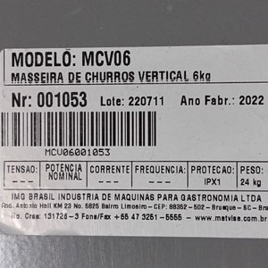 Churrera Vertical BIMC 6 kg Nueva - imagen 7
