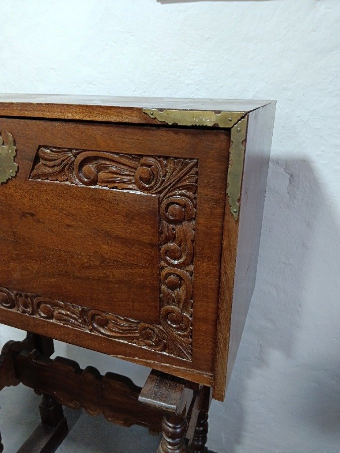 Mueble antiguo estilo barcito en madera de cedro - imagen 5