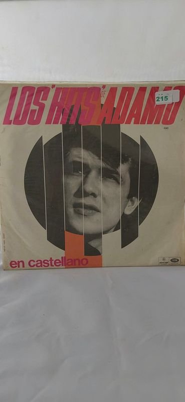 Disco de Vinilo "Los Hits de Adamo en Castellano" - imagen 1