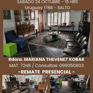 Lote anterior: Remate de Casa de Familia en Salto: Muebles de Estilo, Bronce, Cristaleria y Más