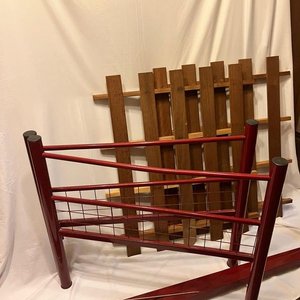 Cama de una Plaza -Caño y madera - imagen 4