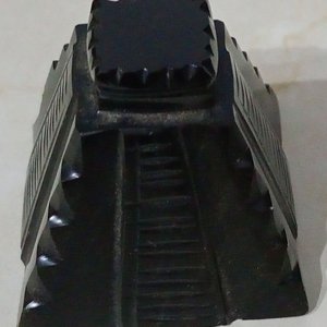 Escultura Artesanal Mexicana de Obsidiana: Pirámide Prehispánica - imagen 4