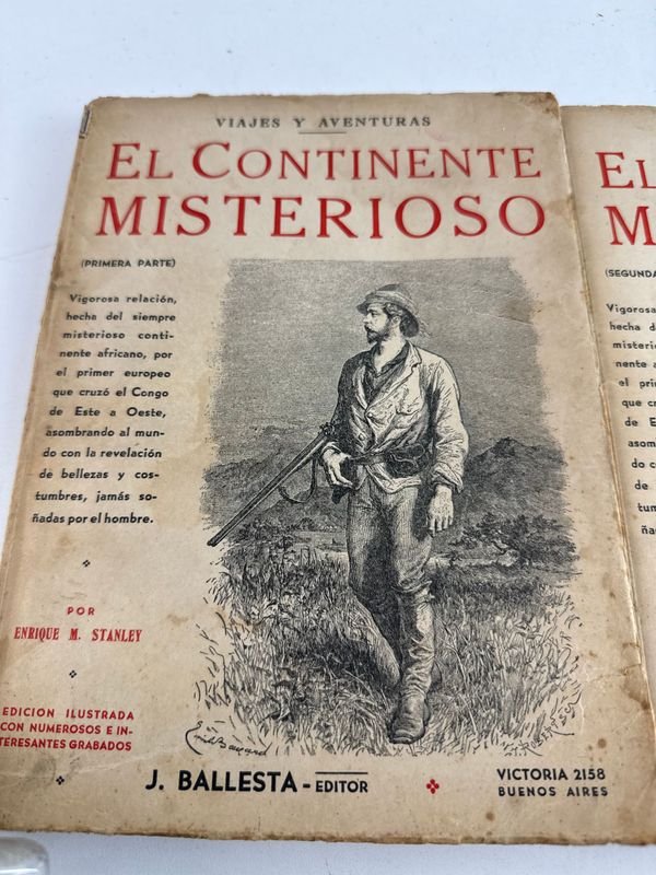 Libro de viajes y aventuras: El continente misterioso en dos tomos - imagen 2