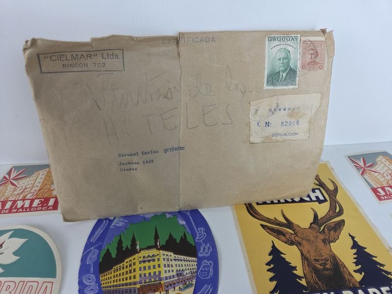 Gran lote de propagandas de hoteles y postales - imagen 4