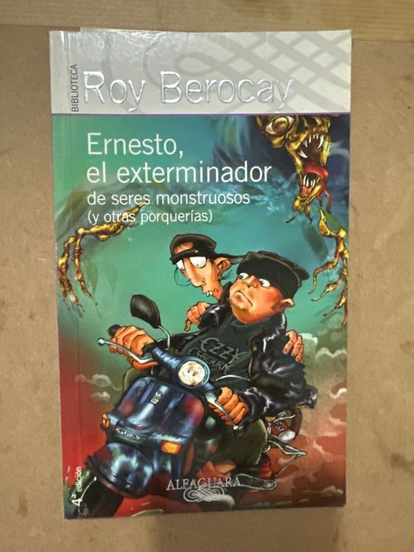 Libro "Ernesto, el exterminador" de Roy Berocay
