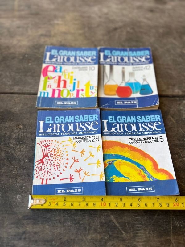Colección de Tarjetas de Carta El Gran Saber La Larouse y La Rousse - imagen 1