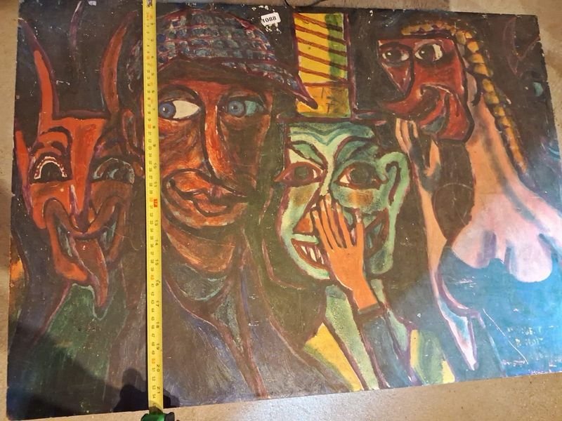 Obra de arte expresionista abstracta - imagen 3