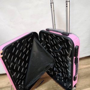Valija de Viaje Carry-On Fucsia con Carro y Combinación - imagen 5