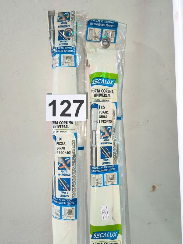 Palo de Cortinas de Metal - Accesorios para Hogar - imagen 3
