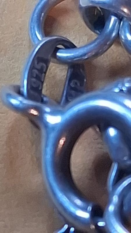 Pulsera gruesa de plata 925 - imagen 2