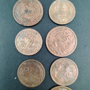 12 Monedas Uruguay Antiguas de los Años 40 - imagen 7