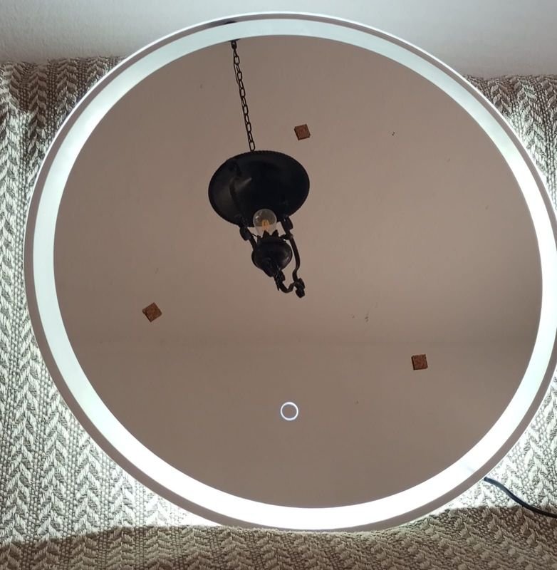 Espejo Redondo con Luz LED Tactil de 60cm - imagen 2