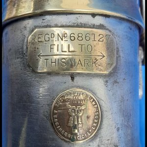 Antiguo Farol de Minero a Carburo Inglés The Premier Lamp & Engineering Co. Ltd. - imagen 2