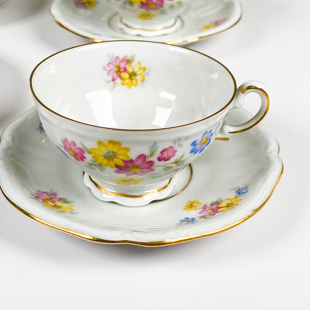 Juego de porcelana Bavaria para café - imagen 6