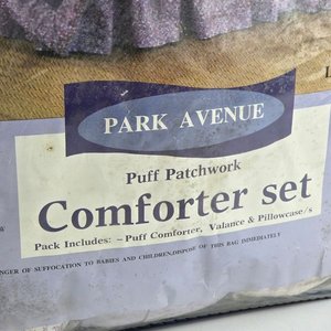 Juego de Edredón Patchwork Park Avenue Lavanda y Pasteles - imagen 2