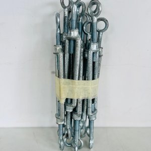 Lote siguiente: 10 Tensores de Alambre Galvanizado 4x29 cm