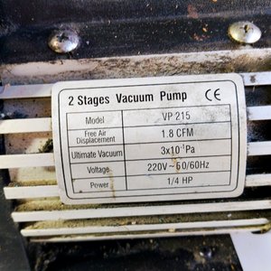 Bomba de Vacío 1/4 HP VP 215 - imagen 3