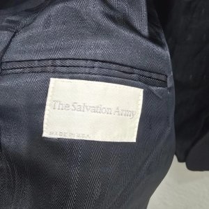 Saco de Uniforme "The Salvation Army" Talle 20 R Negro - imagen 2