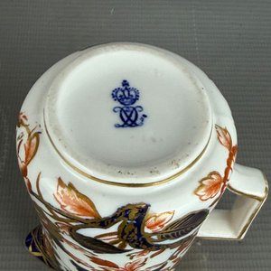 Jarra de Leche o Crema Royal Crown Derby Imari - Principios Siglo XIX - imagen 4