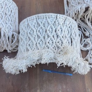 3 Apliques de Pared en Macramé - imagen 2